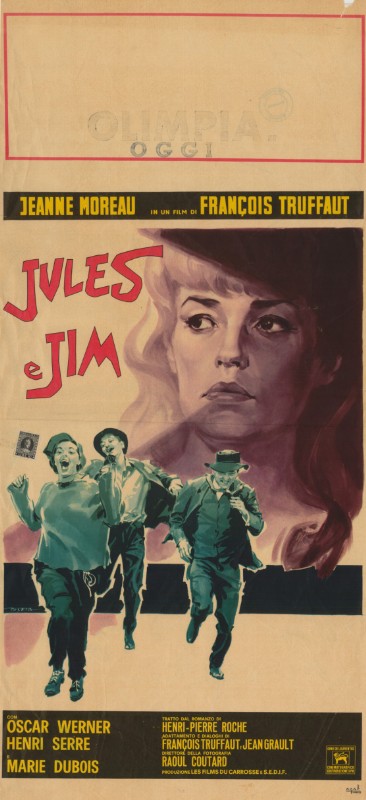 Repro 30x40cm - JULES ET JIM - Italienne