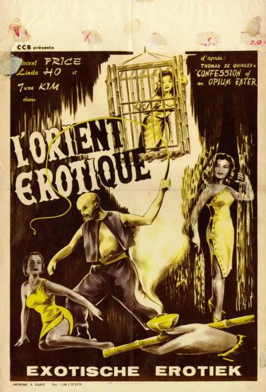 Repro 30x40cm - CONFESSIONS D'UN MANGEUR D'OPIUM (les) - Belge