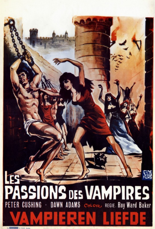 Repro 30x40cm - VAMPIRE LOVERS (the) - Belge