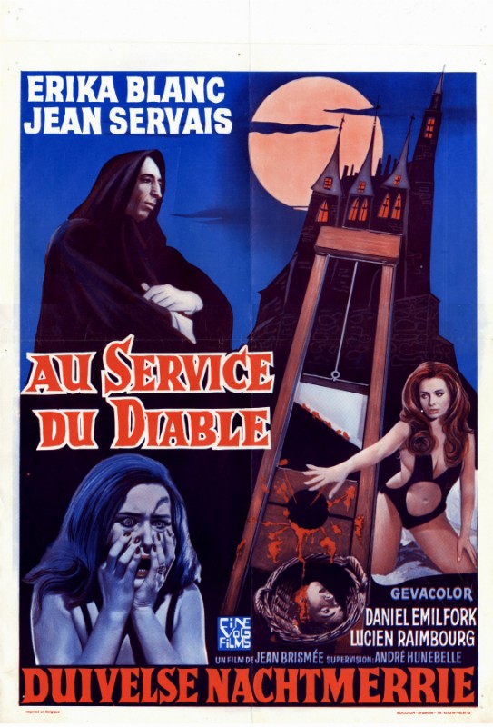 Repro 30x40cm - AU SERVICE DU DIABLE - Belge