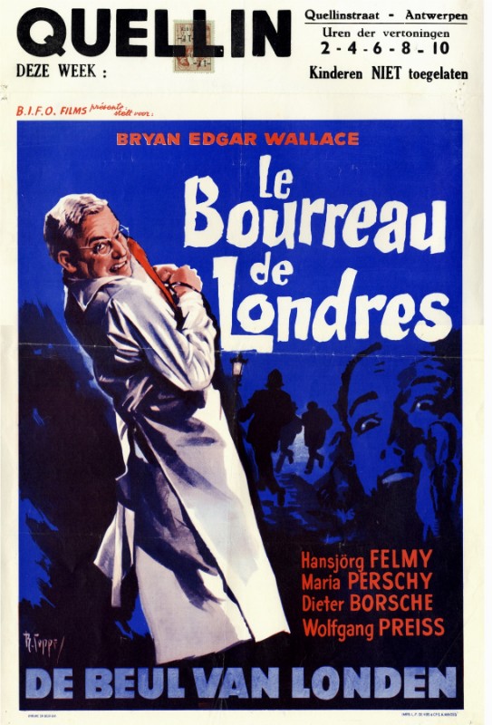 Repro 30x40cm - BOURREAU DE LONDRES (le) - Belge