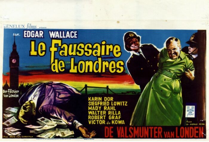 Repro 30x40cm - FALSCHER VON LONDON (der) - Belge