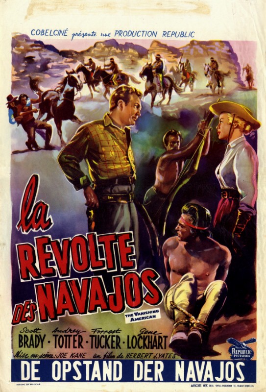 Repro 30x40cm - VANISHING AMERICAN (the) - Belge