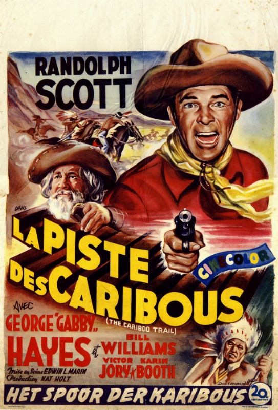 Repro 30x40cm - CARIBOO TRAIL (the) - Belge