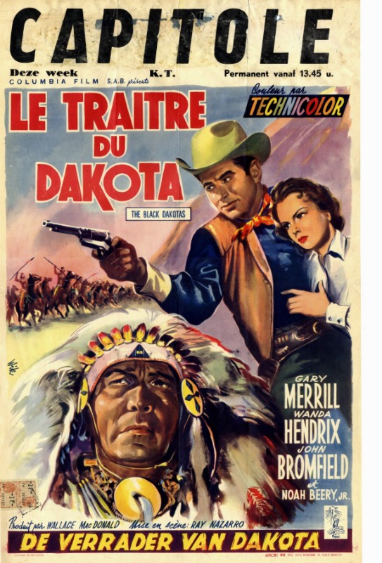 Repro 30x40cm - BLACK DAKOTAS (the) - Belge