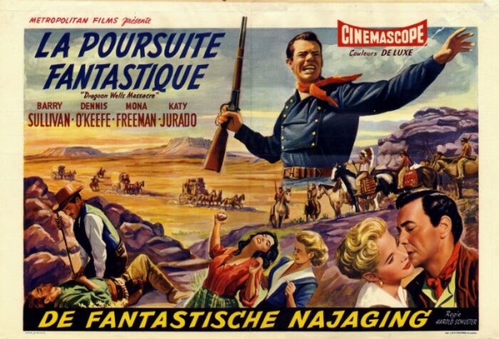 Repro 30x40cm - POURSUITE FANTASTIQUE (la) - Belge