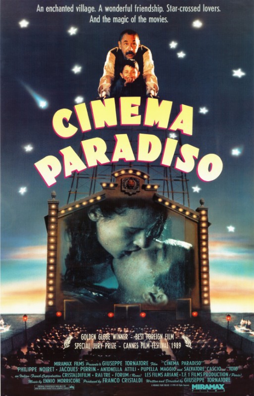 Repro 30x40cm - CINEMA PARADISO - U.S.