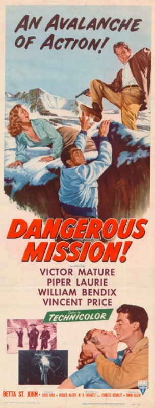 Affiche - MISSION PERILLEUSE - 36x92cm
