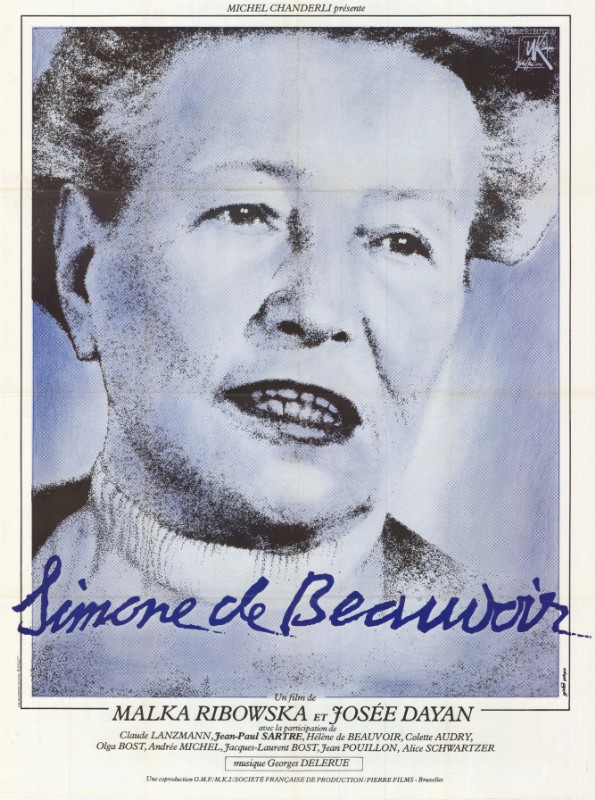 Affiche - SIMONE DE BEAUVOIR - 120x160cm
