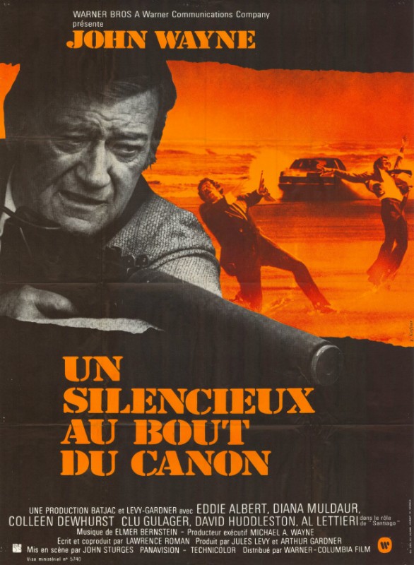 Affiche - UN SILENCIEUX AU BOUT DU CANON - 120x160cm