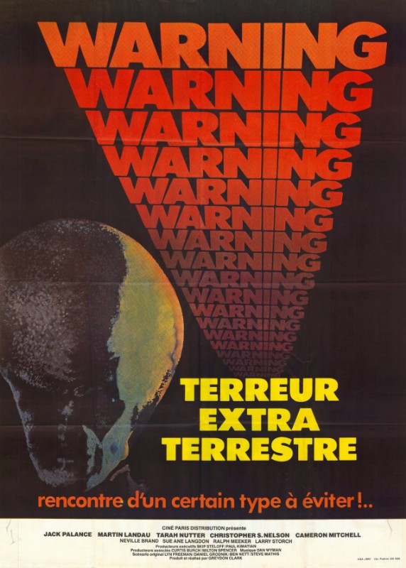 Affiche - TERREUR EXTRATERRESTRE - 120x160cm