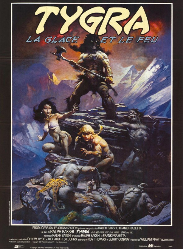 Affiche - TYGRA, LA GLACE ET LE FEU - 120x160cm