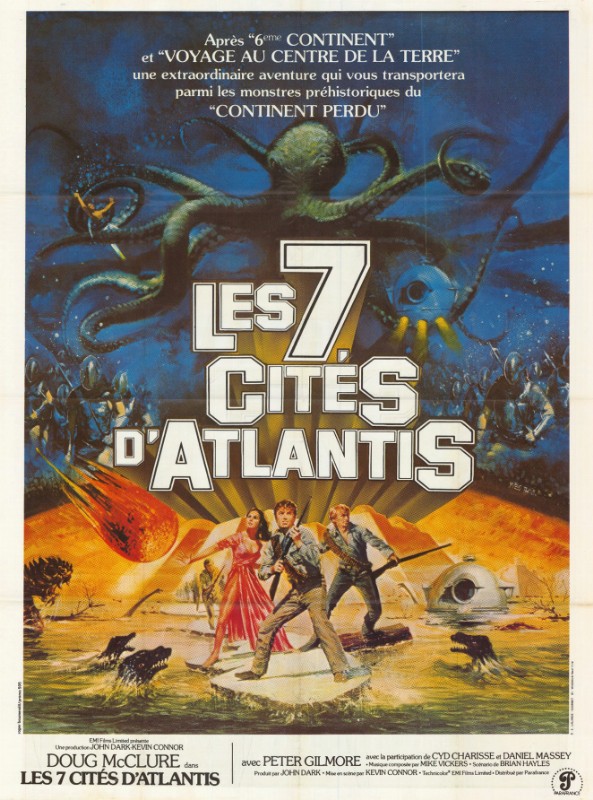 Affiche - SEPT CITES D'ATLANTIS (les) - 120x160cm