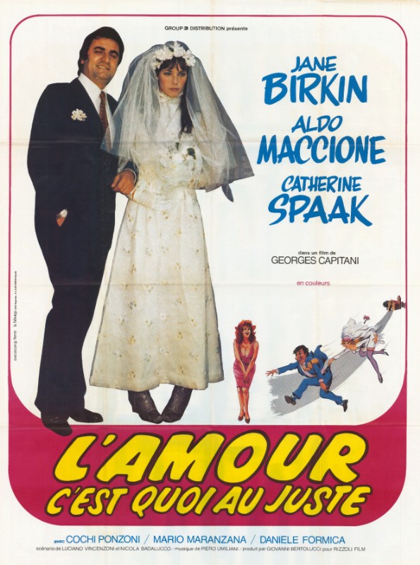 Affiche - AMOUR C'EST QUOI AU JUSTE ? - 120x160cm