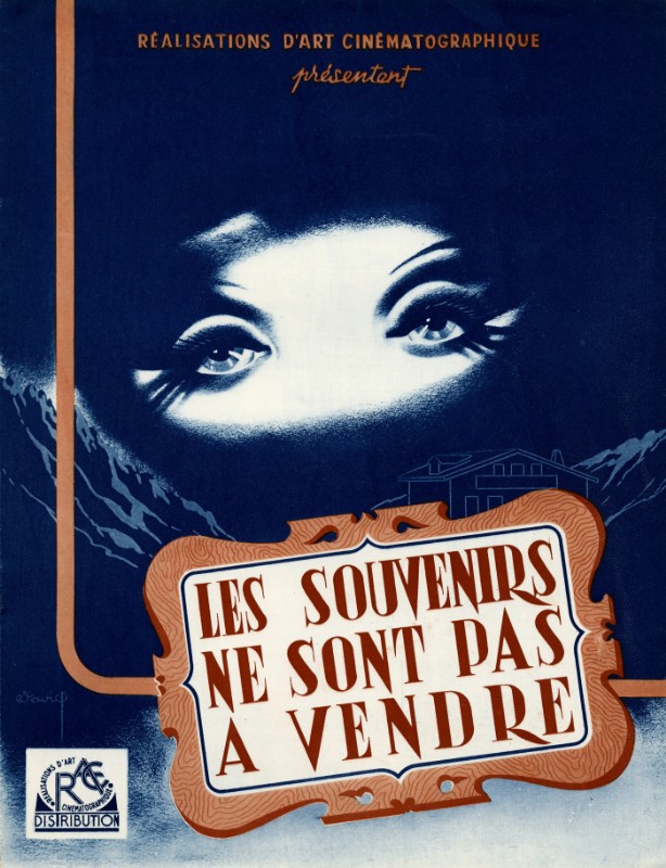 Dossier Presse - SOUVENIRS NE SONT PAS A VENDRE (les) - 24x32cm