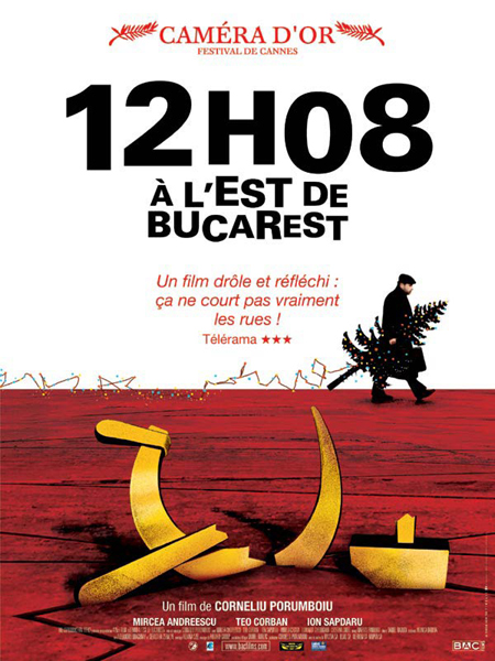 Affiche - 12h08 A L'EST DE BUCAREST - 40x55cm