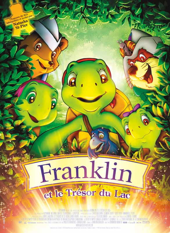 Affiche - FRANKLIN ET LE TRESOR DU LAC - 40x55cm
