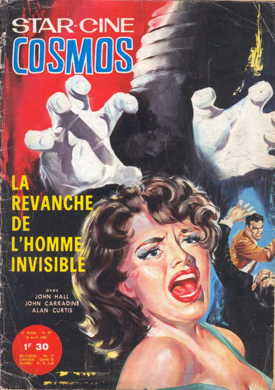 Magazine - REVANCHE DE L'HOMME INVISIBLE (la) - 18x24cm