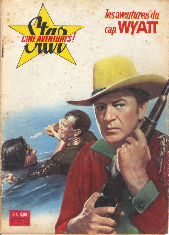 Magazine - AVENTURES DU CAPITAINE WYATT (les) - 18x24cm