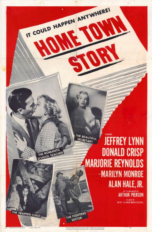 Repro 30x40cm - HOME TOWN STORY - U.S.