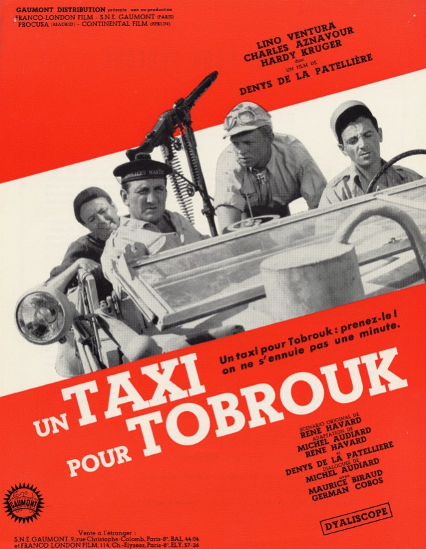 Dossier de Presse - UN TAXI POUR TOBROUK