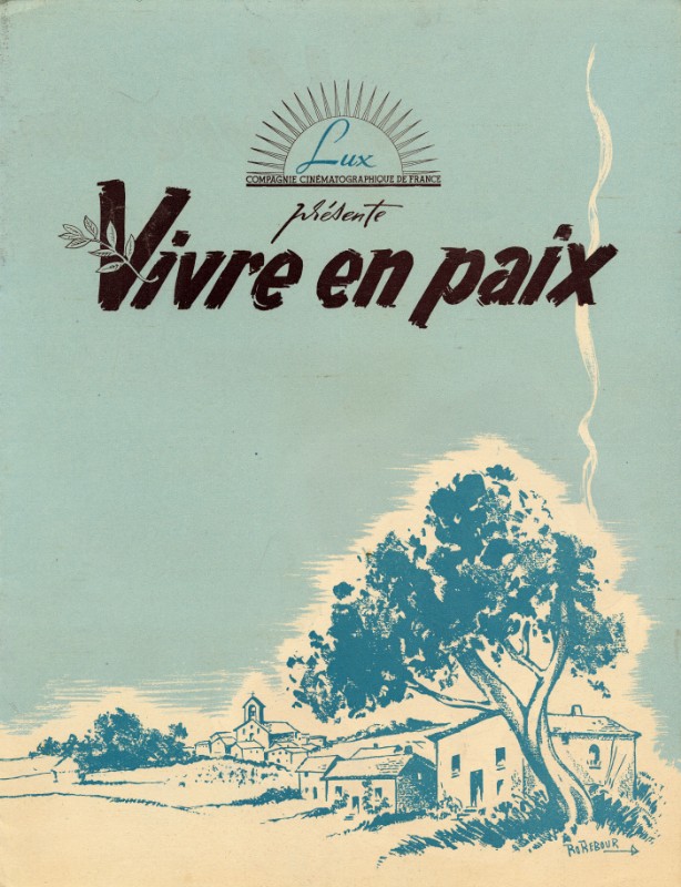 Dossier de Presse - VIVRE EN PAIX