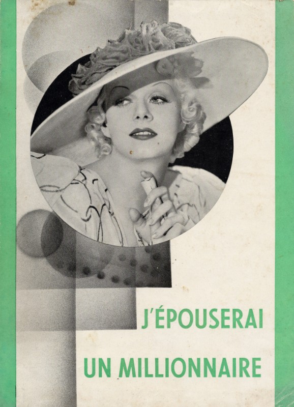 Dossier de Presse - J'EPOUSERAI UN MILLIONNAIRE