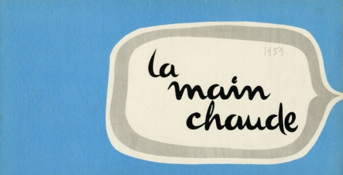 Dossier de Presse - MAIN CHAUDE (la)