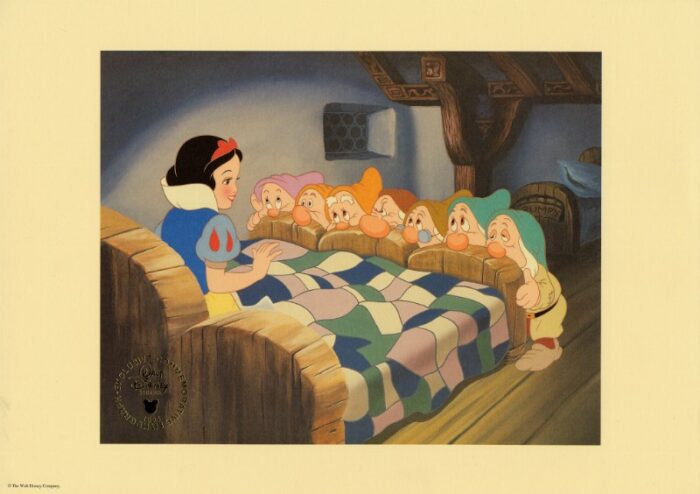 Photo - BLANCHE NEIGE ET LES 7 NAINS - 25x35cm
