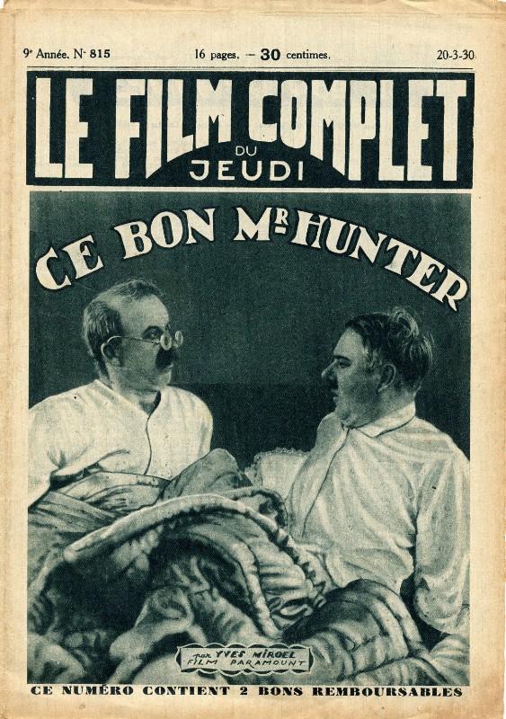 Magazine - CE BON Mr. HUNTER - 17x26cm