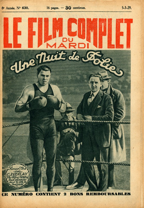 Magazine - UNE NUIT DE FOLIES - 17x26cm