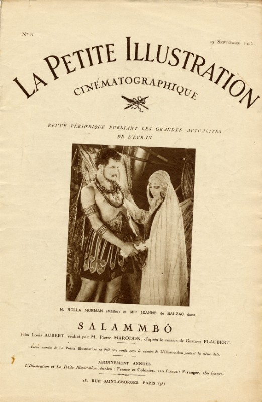 Magazine - SALAMMBO - 20x30cm