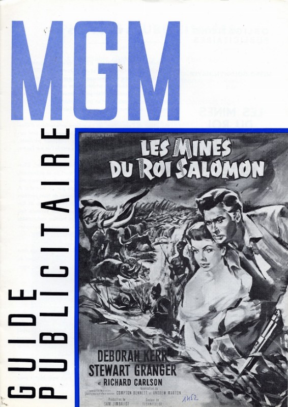 Dossier de Presse - MINES DU ROI SALOMON (les)