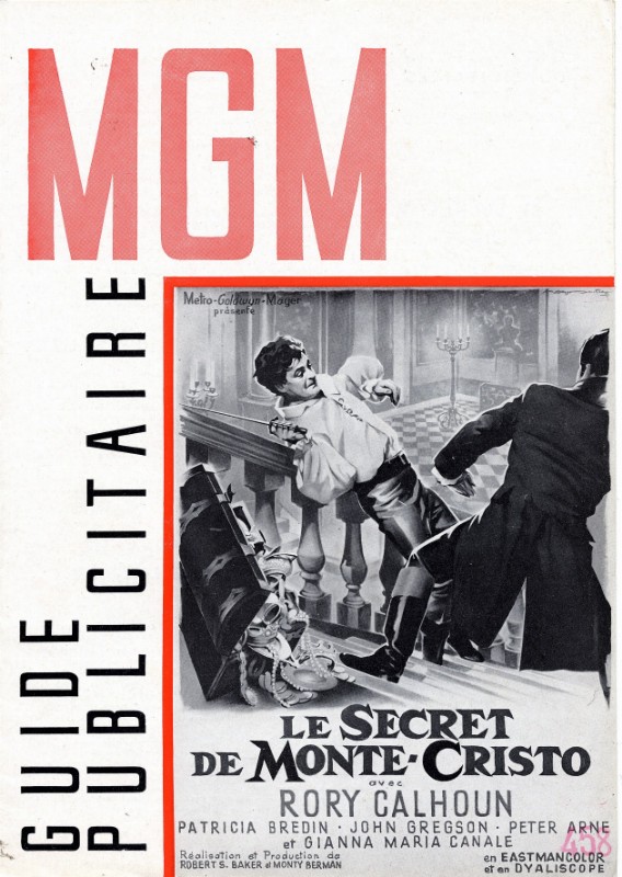 Dossier de Presse - SECRET DE MONTE-CRISTO (le)