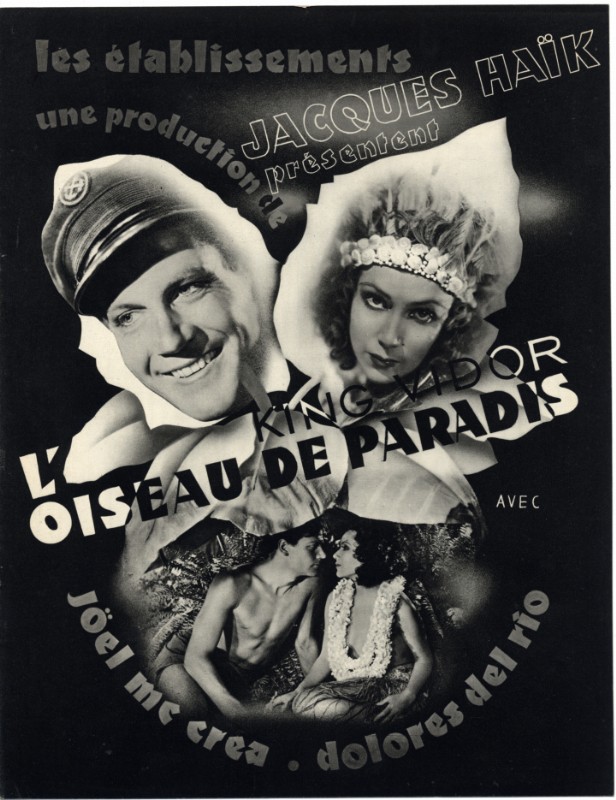 Dossier de Presse - OISEAU DE PARADIS (l')