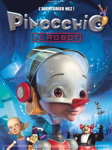 Affiche - PINOCCHIO LE ROBOT - 40x55cm