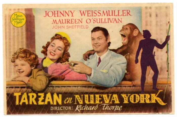 Programme - TARZAN A NEW-YORK - 9x13cm