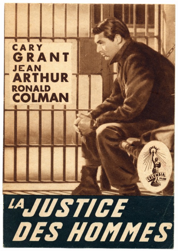 Programme - JUSTICE DES HOMMES (la) - 10x25cm