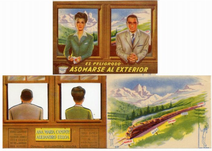 Programme - ES PELIGROSO ASOMARSE AL EXTERIOR - 10x25cm