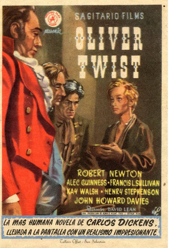 Programme - OLIVER TWIST - 13x8cm