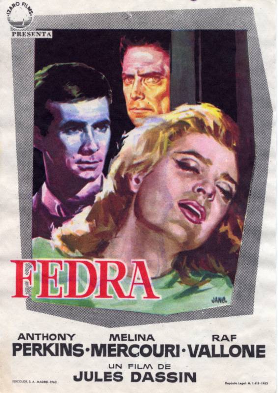 Programme - PHAEDRA - 13x8cm