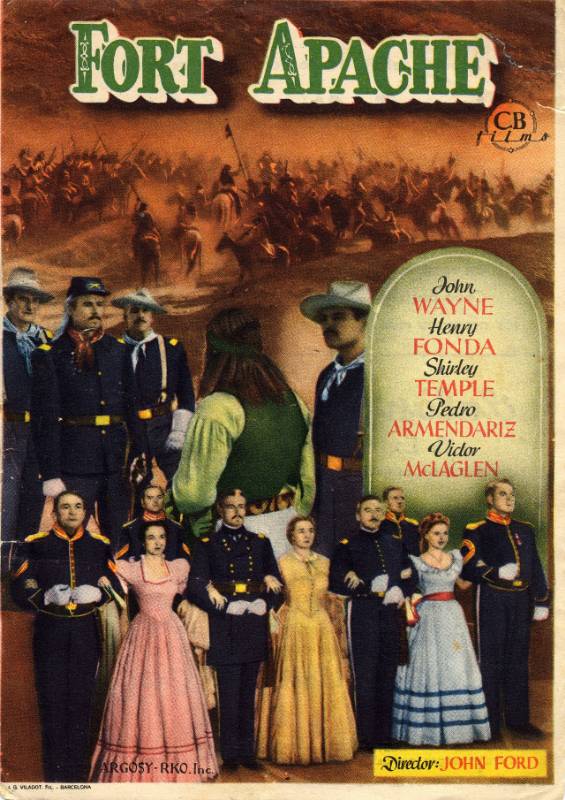Programme - MASSACRE DE FORT APACHE (le) - 13x8cm