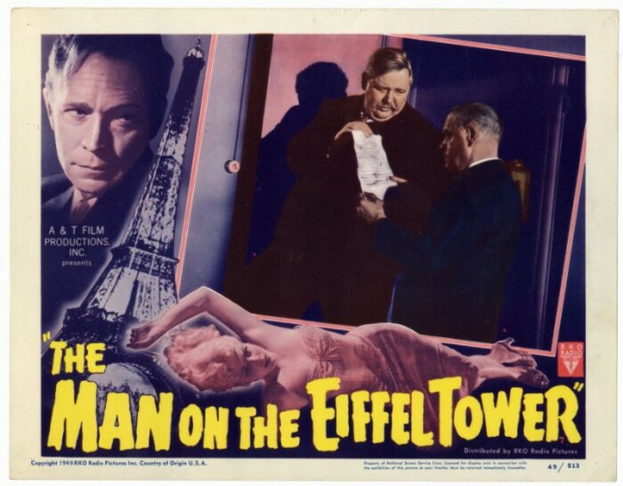 Lobby Card - HOMME DE LA TOUR EIFFEL (l') - 28x36cm