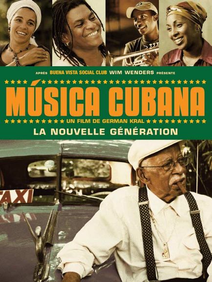 Affiche - MUSICA CUBANA - 40x55cm