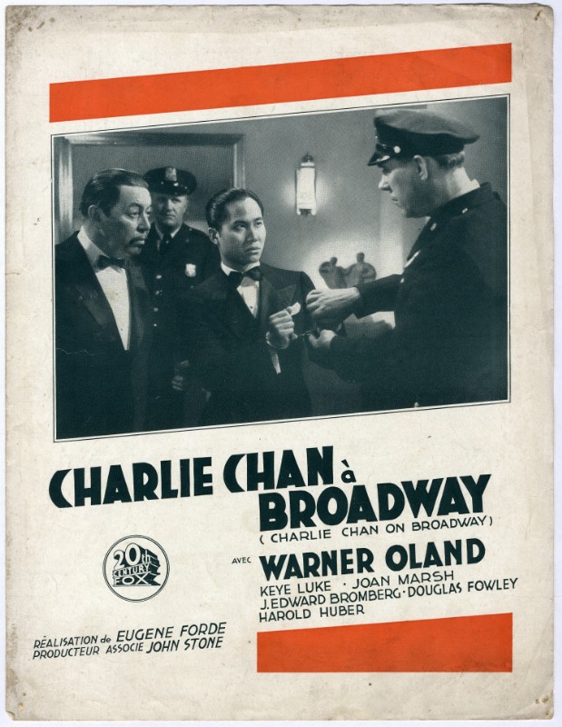 Dossier de Presse - CHARLIE CHAN A BROADWAY
