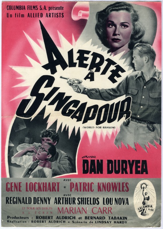 Dossier Presse - ALERTE A SINGAPOUR - 24x30cm