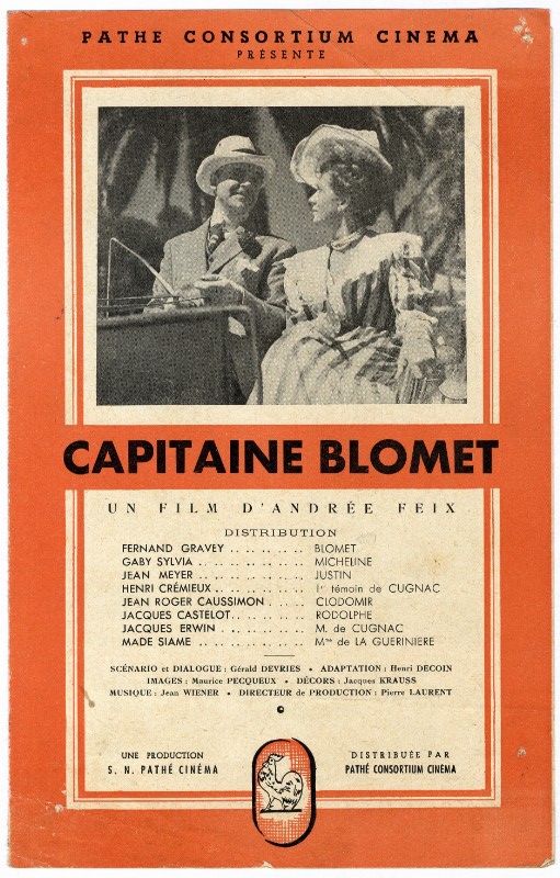 Dossier de Presse - CAPITAINE BLOMET