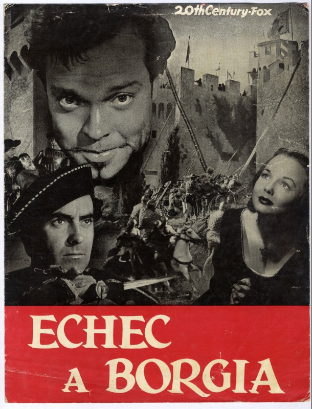 Dossier de Presse - ECHEC A BORGIA