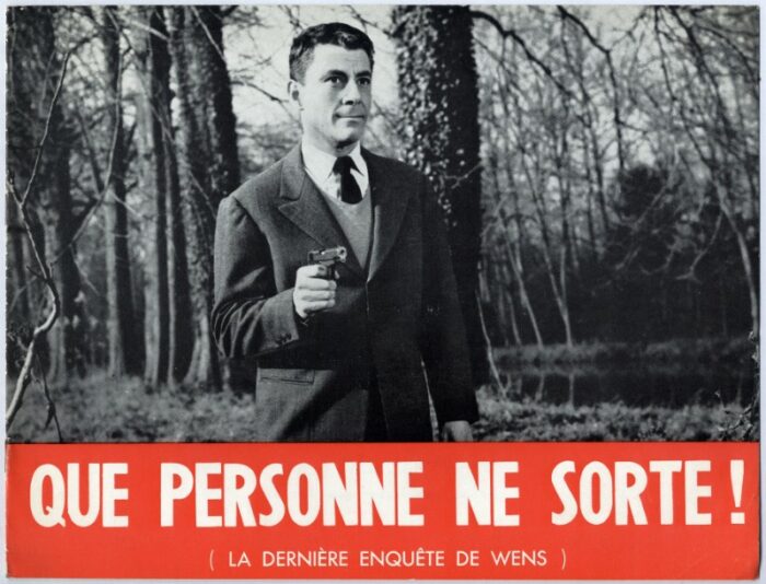 Dossier de Presse - DERNIERE ENQUETE DE WENS (la)
