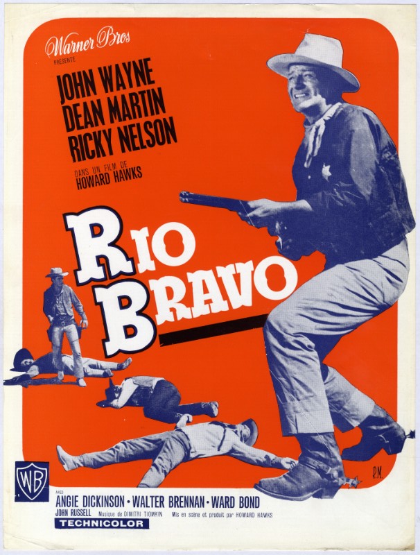 Photo De Presse Cinéma - John Wayne & Angie Dickinson Dans Rio Bravo (K131)
